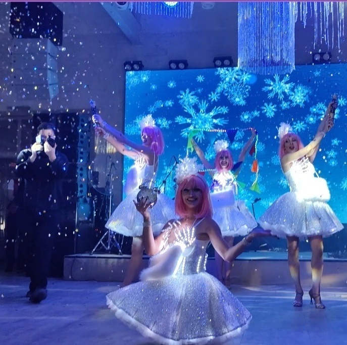 Световое шоу 5 минут