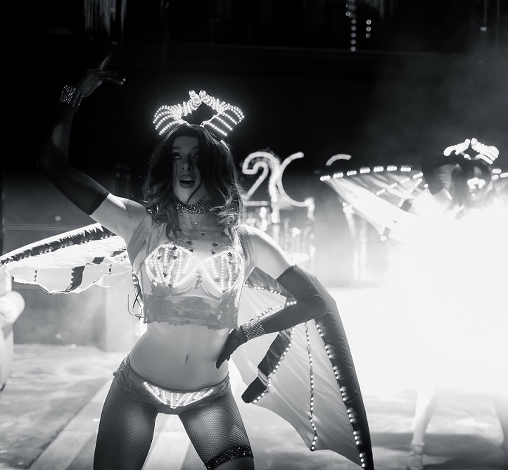 Led dance show