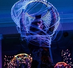 Световое шоу Ночные Цветы, аналог шоу Водяной цветок