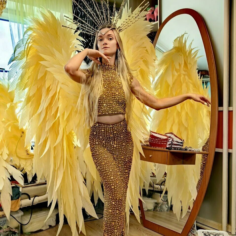 Ангелы в золоте на мероприятие Ангелы в золоте на мероприятие