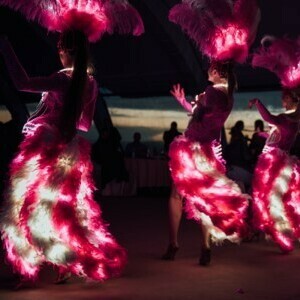Танцы в световых костюмах QUINTESSENCE. Номер RIO! WOW!