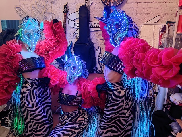 Световое шоу BURLESQUE на выпускной в ВУЗе Световое шоу BURLESQUE на выпускной в ВУЗе