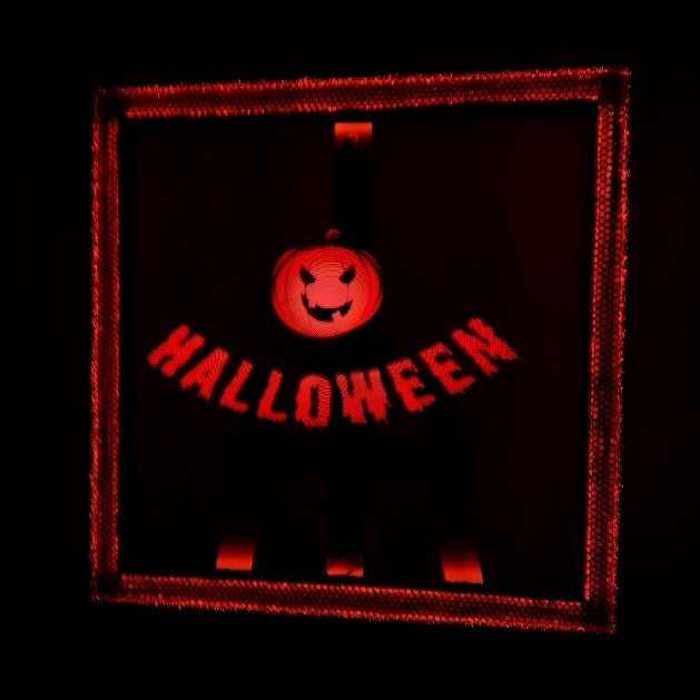 Голограммы на welcome-зону на хеллоуин